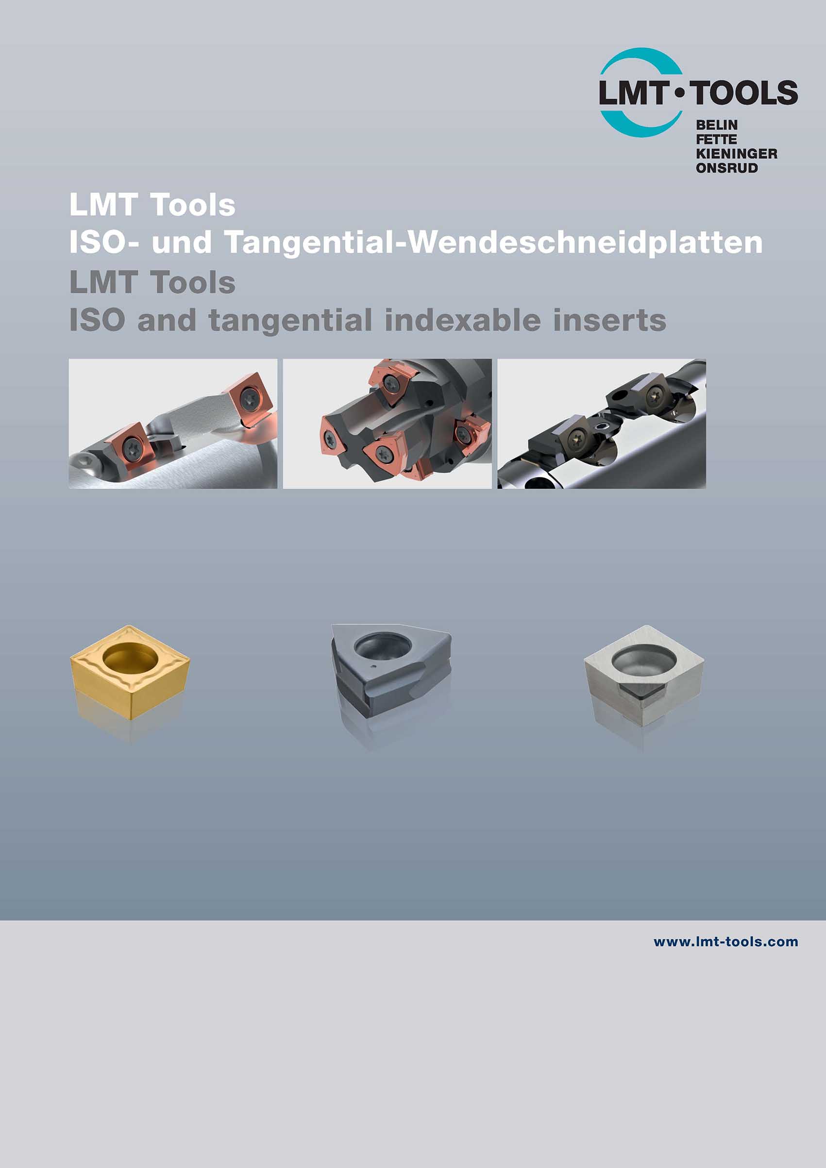 ISO and tangential indexable inserts