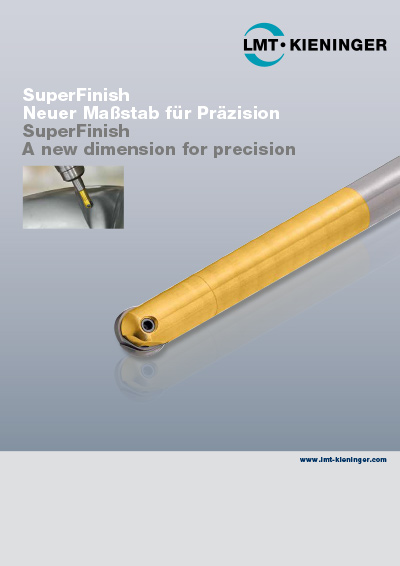 Ball nose copy cutter SuperFinish - A new dimension for precision