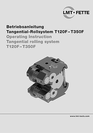 Betriebsanleitung Tangential-Rollsystem T120F-T350F