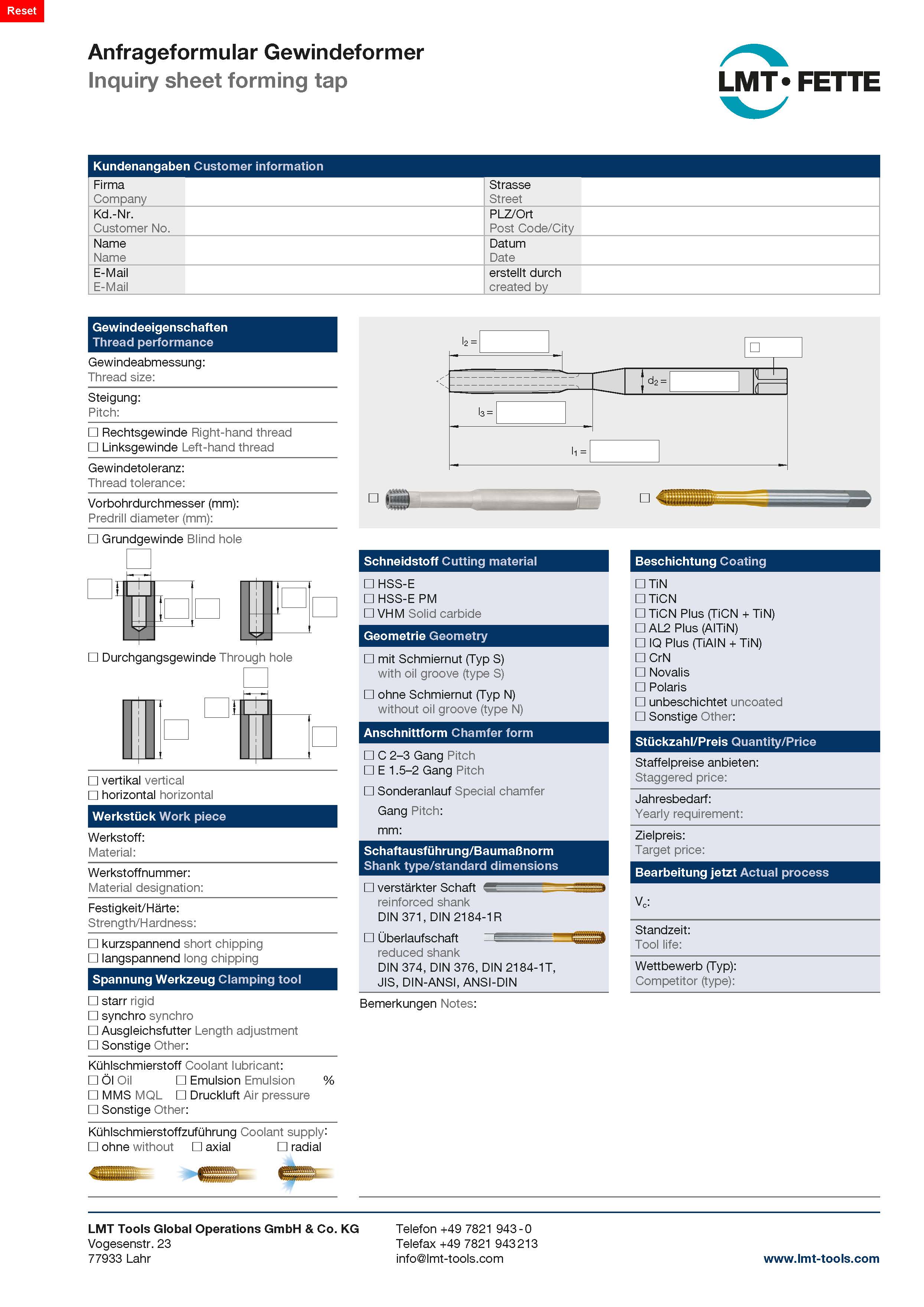 Details about   LMT-Fette 1 X Copy Milling Hscline SuperFinish2 EM-HSCSF2 8 X 10 MM/27 X 63 MM 