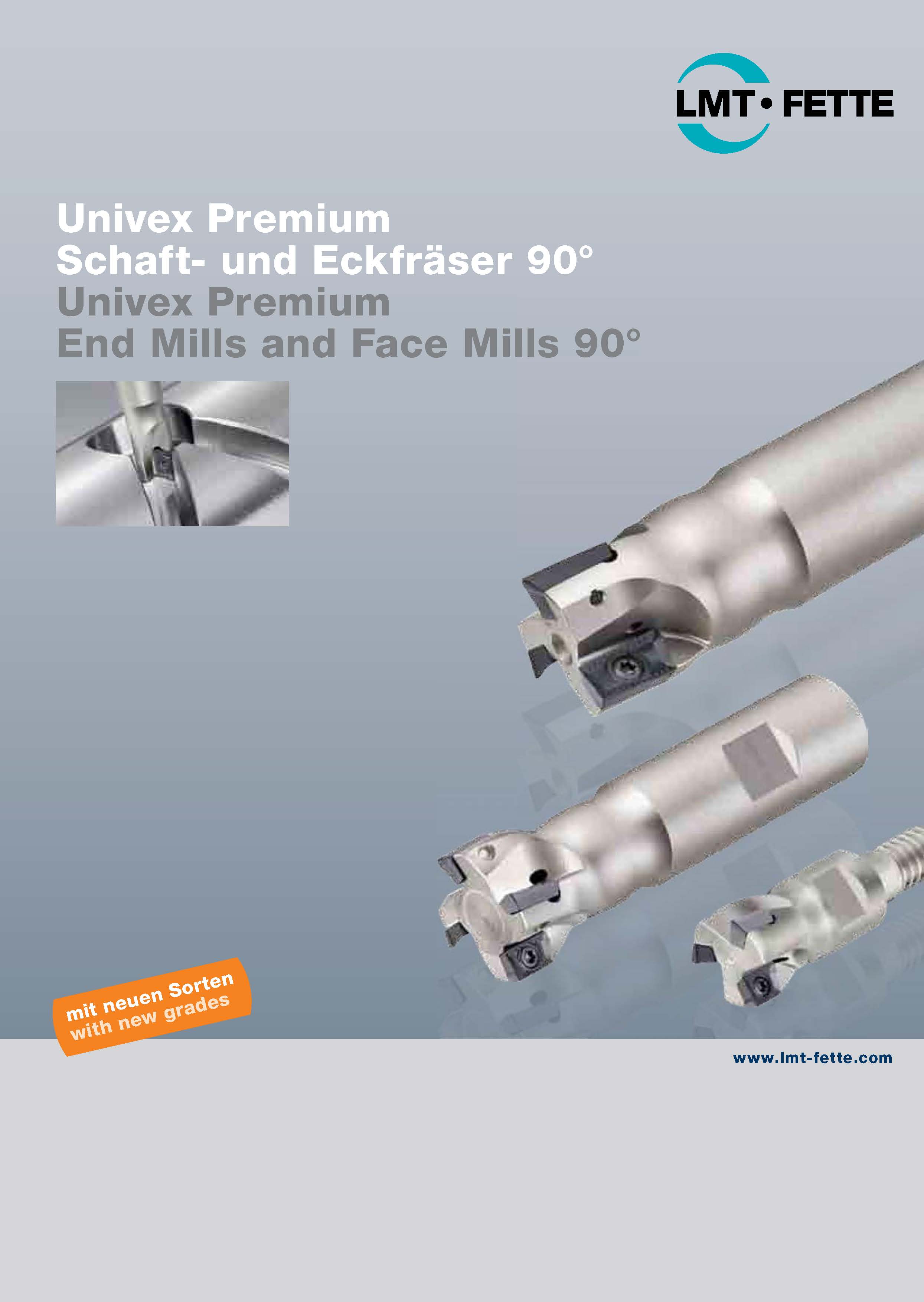 Univex Premium - End Mills and Face Mills 90°